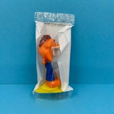 Vintage Playstation Crash Bandicoot giocattolo Spinning Figure Cereal Premium 3" 2001