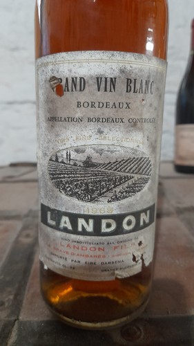 Vino vintage 1968 bianco - vintage,