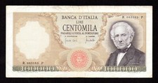 CENTOMILA 100000 LIRE MANZONI