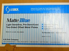 AB DICK PRESSTEK BLU OPACO