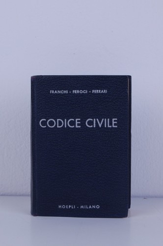 Codice civile hoepli milano - hoepli,,