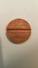Gettone telefonico 7707 raro - 7707,