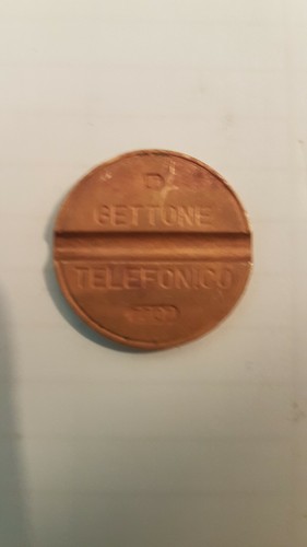 Gettone telefonico 7707 - telefonico,