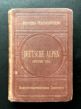 Libri di viaggio Meyers, Alpi