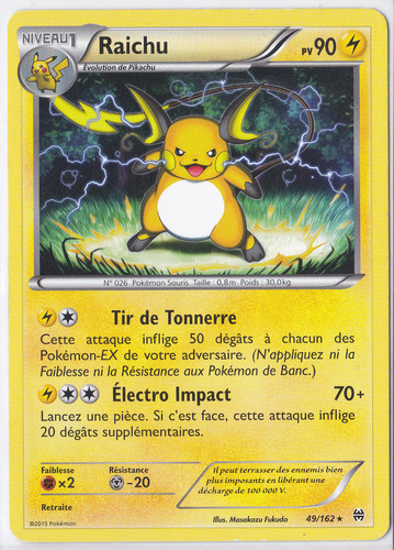 Raichu 162 impulsion - raichu, 49/162