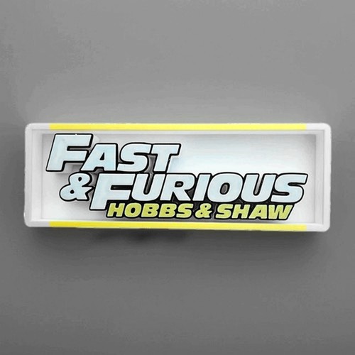 Fast and furious - fast, insegna