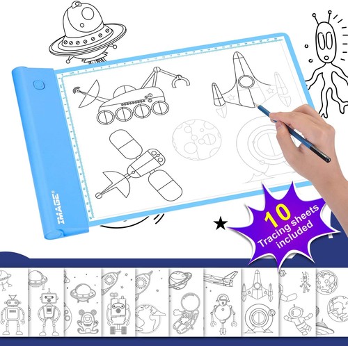 Image light tracing pad - light-up,