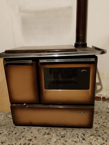 Stufa legna con forno - legna,