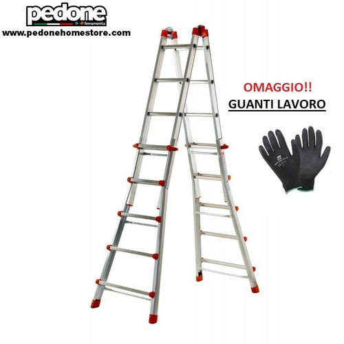 Scala alluminio telescopica - in,
