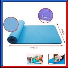 TAPPETINO TAPPETO PER GINNASTICA PALESTRA FITNESS YOGA PILATES ANTISCIVOLO 1 cm 