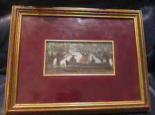 Bozzetto ad olio su tavoletta