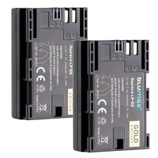 2x Blumax batteria per Canon
