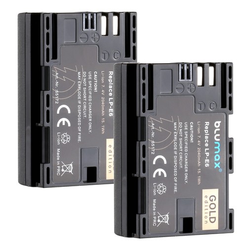 Blumax batteria per - 2x, canon