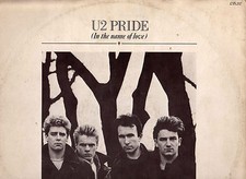 U2 DISCO MIX MAXI SINGOLO 12" PRIDE (IN THE NAME OF LOVE) + N. 2 - ENO - CORBIJN
