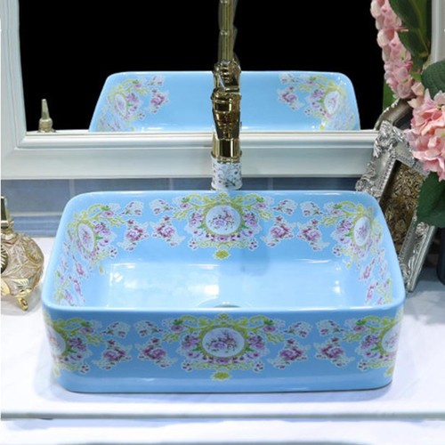 Lavabo appoggio bagno 480 - lavabo,