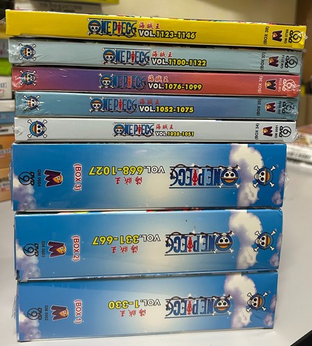 Anime dvd one piece - anime, complete
