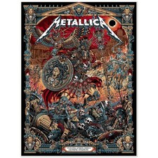 Poster metallica atene grecia - atene,