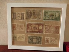 Raro Quadro Con Banconote