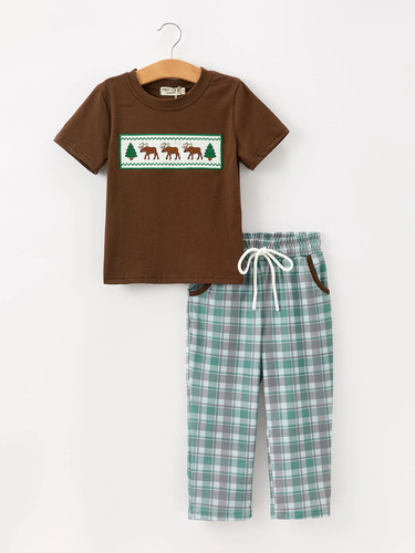 Set pantaloni manica corta