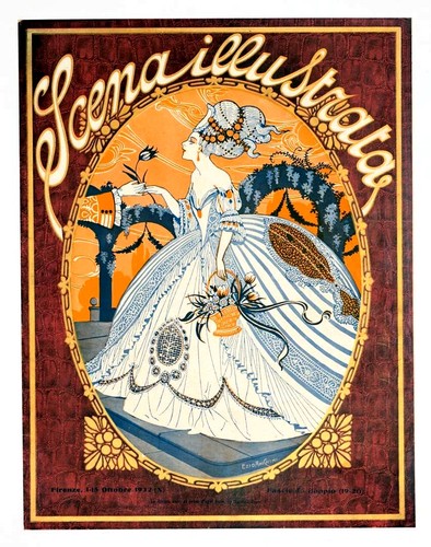 Poster vintage scena - vintage,