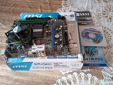 Scheda Madre MSI G41M- P23 MS7592 Più CPU E6700 Più 4gb RAM Ddr3