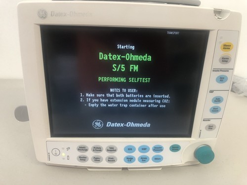 Datex ohmeda fm00 monitor - ge,