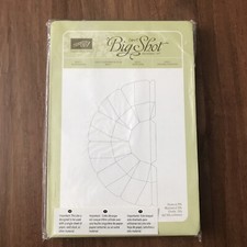 Stampin Up SIZZIX Big Shot Bigz L scatola di fiori 123127