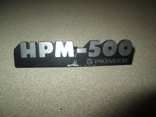 Pioneer hpm 500 - pioneer, hpm-500
