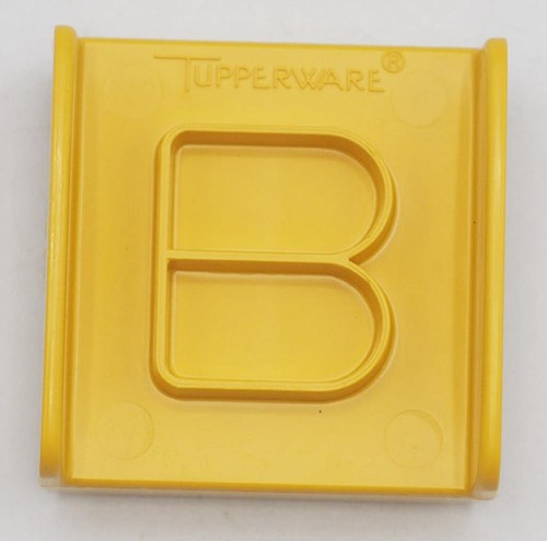 Tupperware timbro burro giallo - tupperware,
