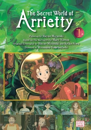 Arrietty film comic 1 - film,