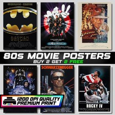 POSTER FILM anni 80 arte da
