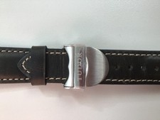 Cinturino Tudor in pelle marrone con chiusura deployante Tudor per data Tudor Prince