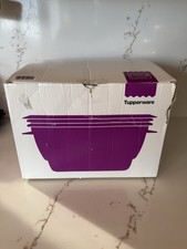 Tupperware Smart Multi-Cooker Microonde Vaporiera Cuoco Blu 6 Pezzi Completo NUOVO