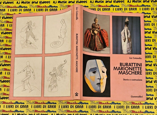 Book libro burattini - libro,