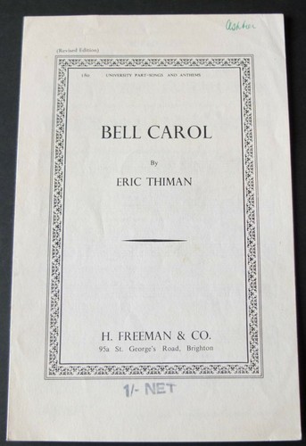 Eric thiman bell carol - thiman,