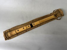Y9027 SHAKUHACHI Flauto bambù stile Tozan firmato Giappone musica antica tradizionale