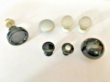 Stock 7 Pomello pomolo mobili armadi cassetti  ø 10mm ABS plastica varie misure