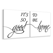 Set quadri moderni su tela con