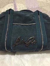 borsa liu jo in velluto verde originale