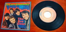 DISCO 45 GIRI THE BEE GEES TO LOVE SOMEBODY/CLOSE ANOTHER DOOR 59111 ITALIA 1967
