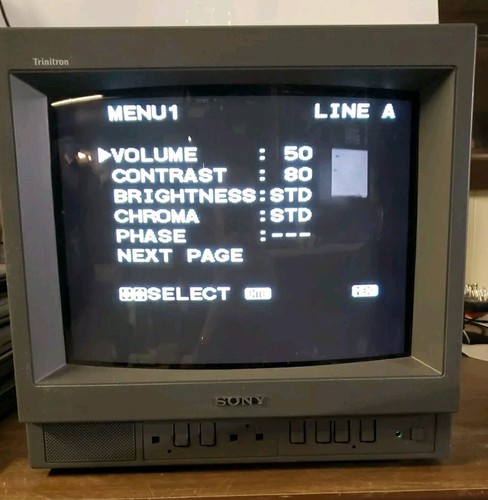 Sony trinitron pvm - trinitron, crt