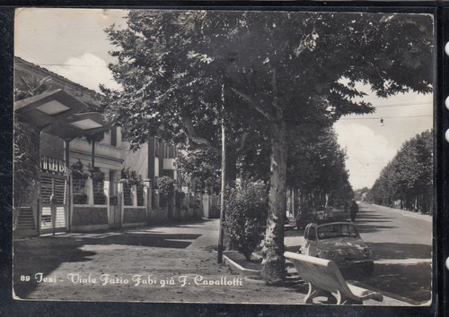 Cartolina jesi viale furio - cartolina,