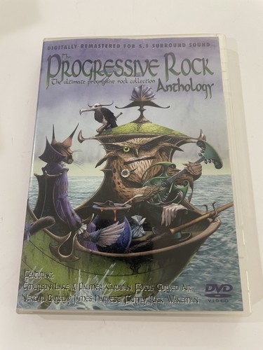 Progressive rock anthology dvd - rock,