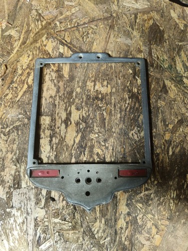 Cornice porta targa - targa, vintage