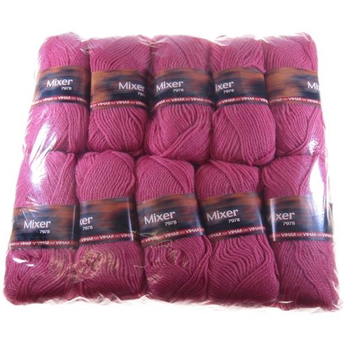 Gomitoli lana acrilico - lana/acrilico, rosa