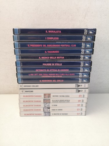 Lotto 16x dvd alberto sordi - dvd,