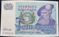 Scegli una banconota svezia - banconota, 5