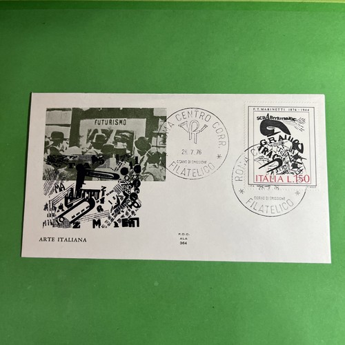 Futurismo arte italiana fdc - futurismo,