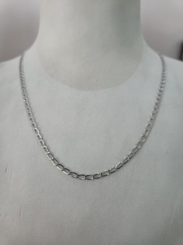 Collana oro bianco unisex - oro,