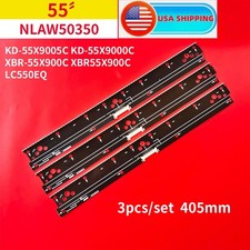 3pz Strisce Retroilluminazione LED per TV SONY 55" KD-55X9000C XBR-55X900C NLAW50350